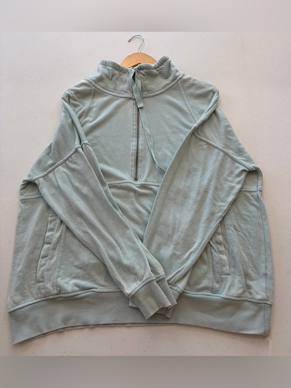 Tangerine Women’s Half-Zip Sweater in Sage